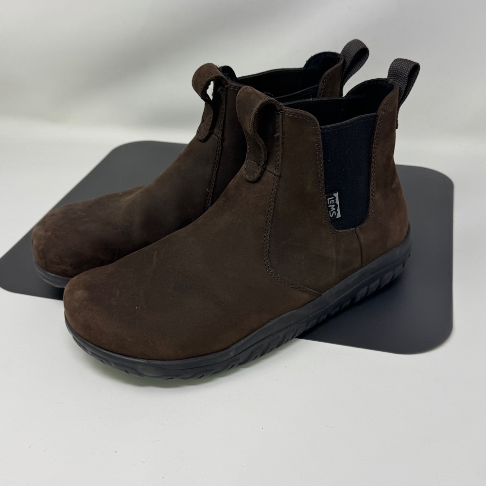 Men's Brown Waterproof Chelsea Rain & Snow Boots